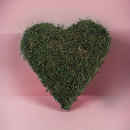 Декоративно сърце - изкуствена зеленина